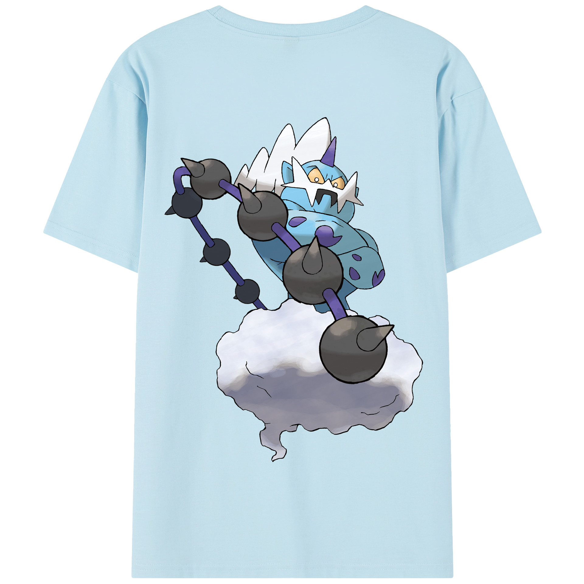 （画像用） ポケットモンスター Pokémon 綿100％半袖Tシャツ（背面プリント）